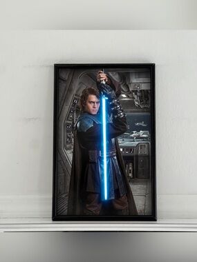 Star Wars Anikan Skywalker Clone Wars Poster